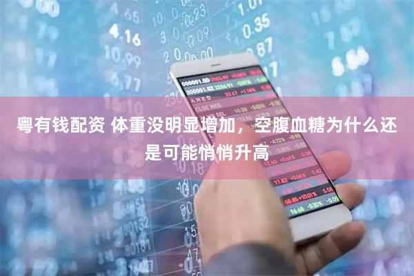 粤有钱配资 体重没明显增加，空腹血糖为什么还是可能悄悄升高